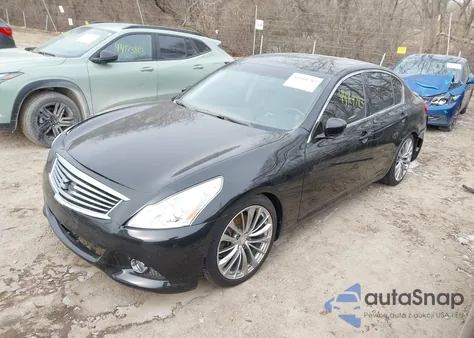 2012 Infiniti G37X из США, поврежденный, VIN JN1CV6AR6CM673583